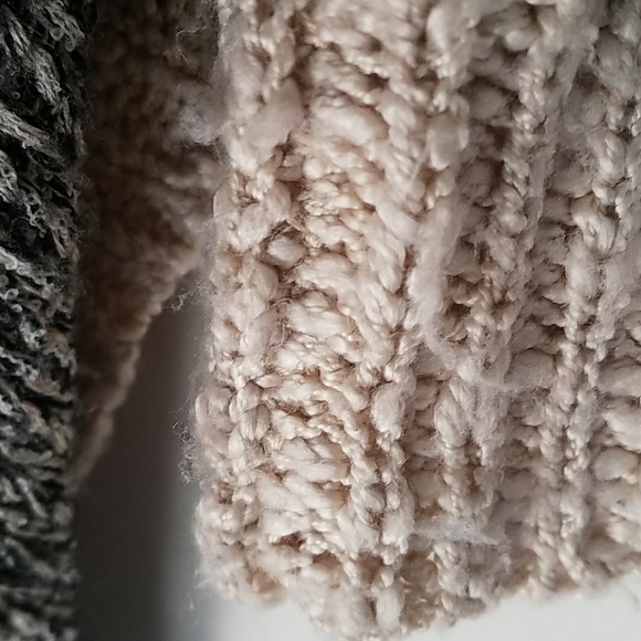 SKIES ARE BLUE Draped open knitted sweater S - Picture 7 of 7